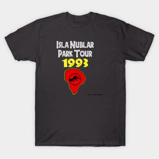 Isla Nublar Park Tour 1993 - Dark T-Shirt